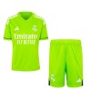 Original Trikotsatz Real Madrid Torwart Heimtrikot 2023-24 Für Kinder